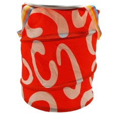 Корзина для игрушек M3732 диаметр 30 см, высота 38 см, крыш-застеж-мол, 2 ручки M3732-11