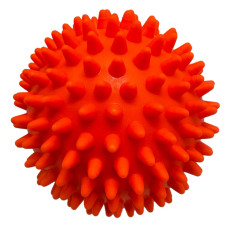 Мяч массажный MS 2096-2(Orange) размер 7,5 см, оранжевый