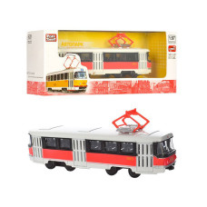 Игрушечная модель Трамвай PLAY SMART 6411 инерционный 6411D Игрушечная модель Трамвай PLAY SMART 6411 инерционный 6411D