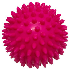 Мяч массажный MS 2096-2(Pink) размер 7,5 см, розовый