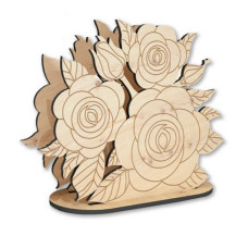 Деревянная салфетница для декора Деревянная салфетница для декора