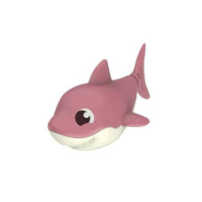 Игрушка для ванной Акула 368-3 заводная, 11 см (Розовый)
