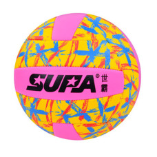 Мяч волейбольный MS 3883(Pink) диаметр 21,3 см, ПВХ, 260-280 грамм