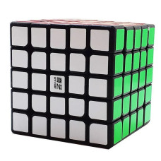 Головоломка Кубик Рубика QiYi MofangGe 159black 5х5 с наклейками