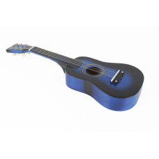 Игрушечная гитара с медиатором M 1369 деревянная  (Синий)