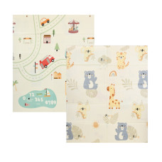 Детский Термоковрик двусторонний складной MR 1570-1-2 XPE, 120-180 см, толщина 8 мм