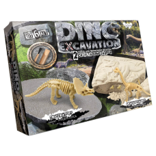Детский набор для проведения раскопок динозавров DEX-01 DINO EXCAVATION  (Трицератопс)