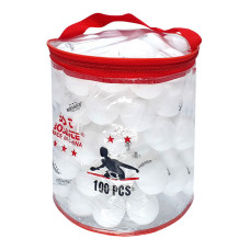 Мячи для настольного тенниса MS 2201-1(White) 100 штук, 40 мм