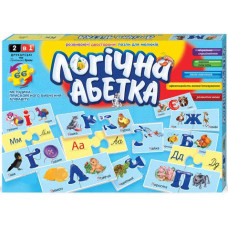Детские развивающие пазлы Логическая азбука 2621DT на укр. языке
