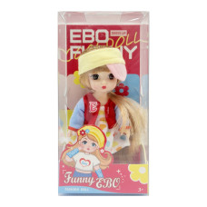 Кукла шарнирная для девочек Funny EBO DH2368B(Yellow) 15 см