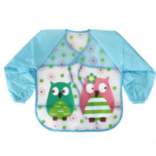 Слюнявчик с рукавами 