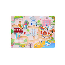 Деревянная игрушка Лабиринт  MD 0817-1 размер 30х22,5 см