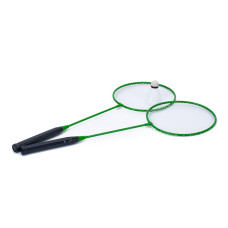 Бадминтон железный MS 0755(Green) ракетки 2 шт, волан, 64,5-20,5 см
