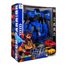 Детская игрушка Трансформер HY-3344(Blue) робот 18 см+машина Детская игрушка Трансформер HY-3344(Blue) робот 18 см+машина