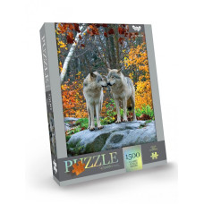 Пазлы C1500-04-01-10, 1500 элементов Волки