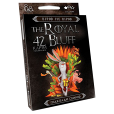 Карточная игра The ROYAL BLUFF RBL-01 на украинском языке RBL-01-01U