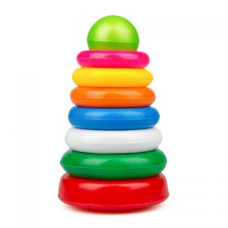 Детская развивающая пирамидка №1 1-079,  8 деталей