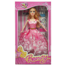 Кукла Bambi 1219-5-1 в бальном платье, Розовый с белым (1219-5-7-RT)