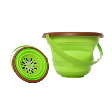 Детское игрушечное складное ведерко 