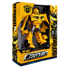Детская игрушка Трансформер W8840(Yellow) пластик, робот 19 см+машина Детская игрушка Трансформер W8840(Yellow) пластик, робот 19 см+машина