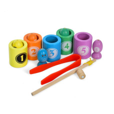 Деревянная магнитная игрушка 