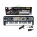 Детский синтезатор Same Toy MQ4911 с микрофоном и зарядкой 49 клавиш 100 тембров Черный (MQ4911-RT)