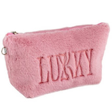 Детская косметичка T21390 плюшевая с логотипом