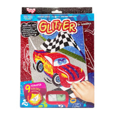 Раскраска глиттерными блестками по номерам 