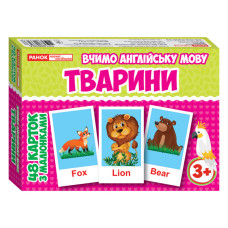 Тематические карточки по английскому языку 