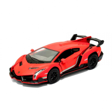 Машинка Lamborghini Kinsmart KT5370W инерционная, 1:36 Red