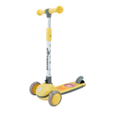 Детский самокат 3-х колесный SC817(Yellow) с музыкой и светом Детский самокат 3-х колесный SC817(Yellow) с музыкой и светом