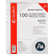 Набор файлов для документов А4 51733, 100 штук Набор файлов для документов А4 51733, 100 штук