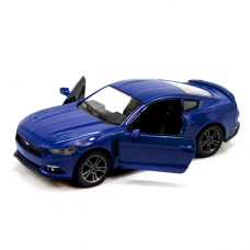 Детская модель машинки Ford Mustang GT (2015) Kinsmart KT5386FW, 1:38  Blue
