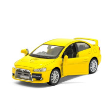 Автомодель легковая Kinsmart MITSUBISHI LANCER EVOLUTION X масштаб 1:36 8х7х16 см Желтый (KT5329W(Yellow)-RT) Автомодель легковая Kinsmart MITSUBISHI LANCER EVOLUTION X масштаб 1:36 8х7х16 см Желтый (KT5329W(Yellow)-RT)