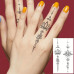 Набор временных татуировок Fresh Tattoo, Черные мини №2, 30 штук (black-tattoo-mini-set-2-3-RT)
