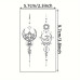 Набор временных татуировок Fresh Tattoo, Черные мини №2, 30 штук (black-tattoo-mini-set-2-3-RT)