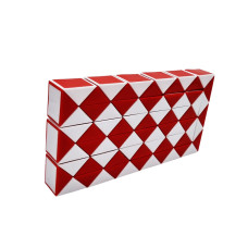 Игра-головоломка кубик Рубика Змейка MC9-9 большая (Красный)
