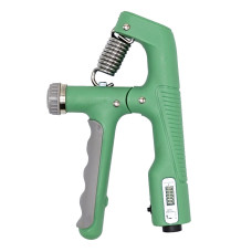 Эспандер кистевой с регулируемой нагрузкой и счетчиком MS 4219(Green) 10-100 кг