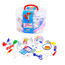 Игровой набор доктора Limo Toy 37 предметов медицинские инструменты и аксессуары в чемодане Разноцветный (М 0461-RT)
