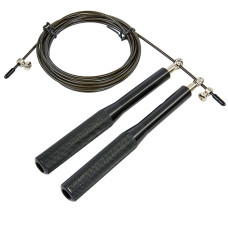 Скоростная регулируемая скакалка MS 3407(Black) 290 см