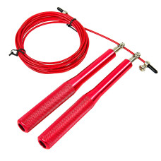 Скоростная регулируемая скакалка MS 3407(Red) 290 см Скоростная регулируемая скакалка MS 3407(Red) 290 см