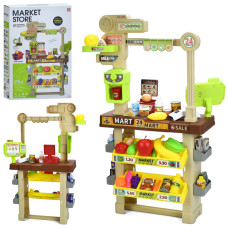 Игровой набор Магазин 922-204 касса, сканер, звук, свет, продукты, 61 предмет