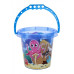 Набор игрушек для ванной Технок 7945TXK ведро и 6 фигурок животных (7945TXK-RT)