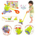 Детская каталка на палочке Huile toys 686/9147 C Гусеница (686/9147-RT)