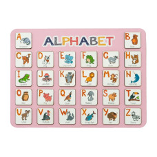 Деревянный алфавит-вкладыш английский 