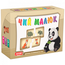 Настольная игра Artos Games Чей малыш 30 карточек Разноцветный (0451-RT)