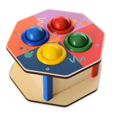 Деревянная игрушка стукачка 