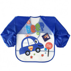 Слюнявчик с рукавами 