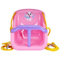 Детские качели 8102TXK(Pink) пластик, до 20 кг, веревка 2,5 м Детские качели 8102TXK(Pink) пластик, до 20 кг, веревка 2,5 м