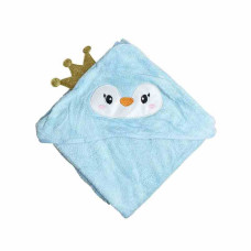 Детское полотенце с капюшоном MGZ-0640(Blue) размер 80х80 см Детское полотенце с капюшоном MGZ-0640(Blue) размер 80х80 см